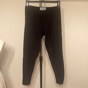 Under Armour unisex black jogging pants